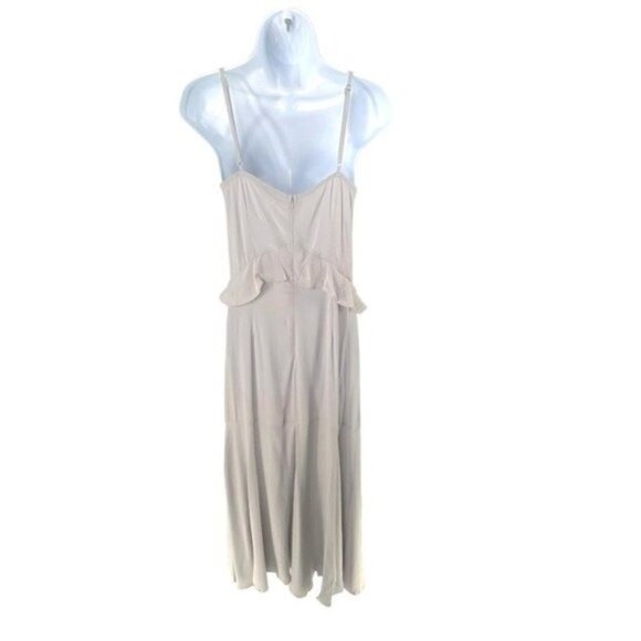 Lovestitch X Petal & Pup | NEW Tanya Beaded Maxi Dress in Grey Size L - Picture 8 of 12